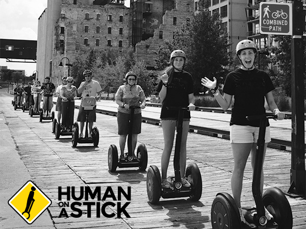 Human on a Stick Segway tour