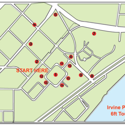 Irvine Park Walking Tour Map - Saint Paul Mansions