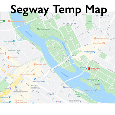 Segway Temporary Tour Map